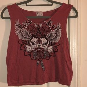 Four Girls muscle tee